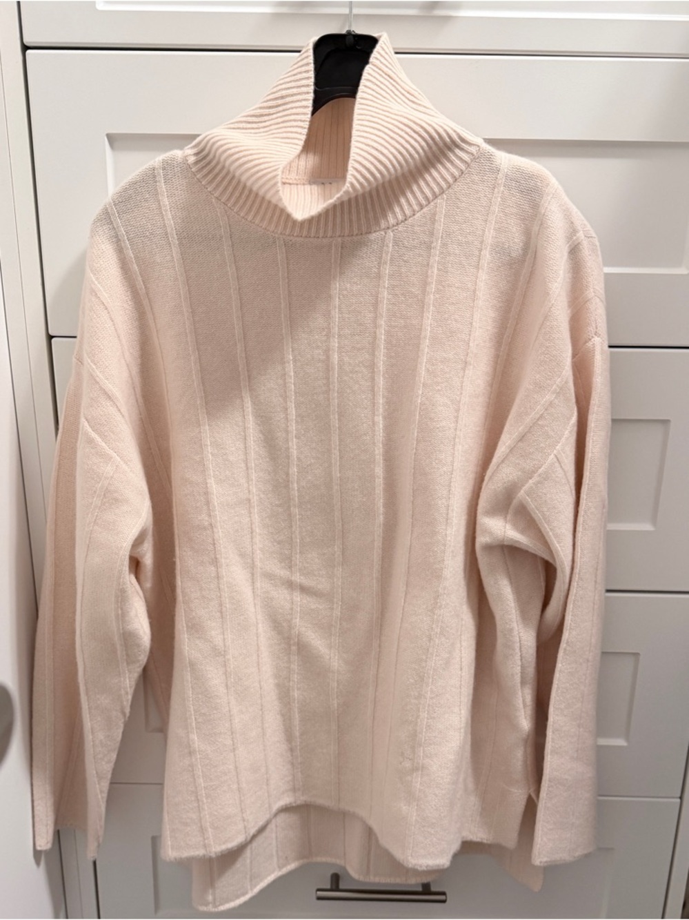 Max Mara 100% Cashemere Sweater in Light Pink (matching skirt available)